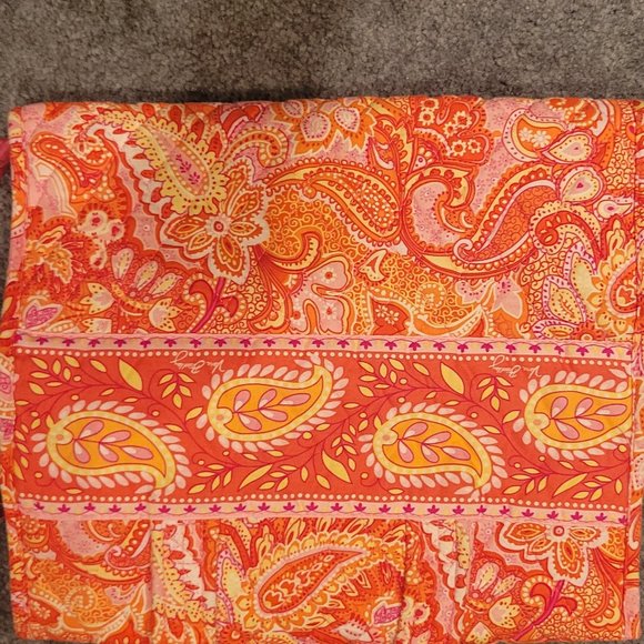 Vera Bradley Sherbert Trifold Cosmetic Travel Bag - Retired Pattern - Picture 2 of 7